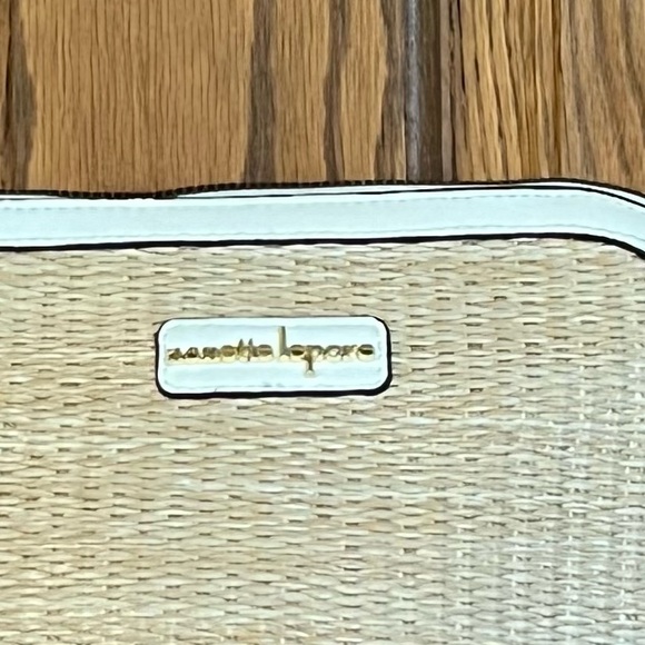 Nanette 🌟HP🌟 Lepore Leather Straw Bag - Picture 3 of 8